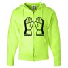 Unisex NuBlend® Full-Zip Hooded Sweatshirt Thumbnail