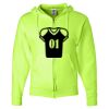 Unisex NuBlend® Full-Zip Hooded Sweatshirt Thumbnail