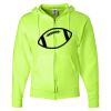 Unisex NuBlend® Full-Zip Hooded Sweatshirt Thumbnail