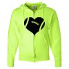 Unisex NuBlend® Full-Zip Hooded Sweatshirt Thumbnail