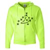 Unisex NuBlend® Full-Zip Hooded Sweatshirt Thumbnail