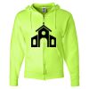 Unisex NuBlend® Full-Zip Hooded Sweatshirt Thumbnail