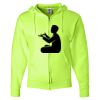 Unisex NuBlend® Full-Zip Hooded Sweatshirt Thumbnail
