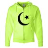 Unisex NuBlend® Full-Zip Hooded Sweatshirt Thumbnail