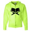 Unisex NuBlend® Full-Zip Hooded Sweatshirt Thumbnail