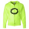Unisex NuBlend® Full-Zip Hooded Sweatshirt Thumbnail