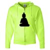 Unisex NuBlend® Full-Zip Hooded Sweatshirt Thumbnail