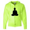 Unisex NuBlend® Full-Zip Hooded Sweatshirt Thumbnail