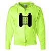 Unisex NuBlend® Full-Zip Hooded Sweatshirt Thumbnail