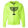 Unisex NuBlend® Full-Zip Hooded Sweatshirt Thumbnail