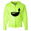 Unisex NuBlend® Full-Zip Hooded Sweatshirt Thumbnail