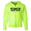 Unisex NuBlend® Full-Zip Hooded Sweatshirt Thumbnail