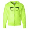 Unisex NuBlend® Full-Zip Hooded Sweatshirt Thumbnail