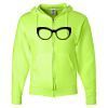 Unisex NuBlend® Full-Zip Hooded Sweatshirt Thumbnail