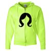 Unisex NuBlend® Full-Zip Hooded Sweatshirt Thumbnail
