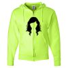 Unisex NuBlend® Full-Zip Hooded Sweatshirt Thumbnail