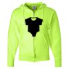 Unisex NuBlend® Full-Zip Hooded Sweatshirt Thumbnail