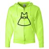Unisex NuBlend® Full-Zip Hooded Sweatshirt Thumbnail