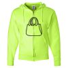 Unisex NuBlend® Full-Zip Hooded Sweatshirt Thumbnail