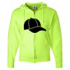 Unisex NuBlend® Full-Zip Hooded Sweatshirt Thumbnail