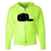 Unisex NuBlend® Full-Zip Hooded Sweatshirt Thumbnail