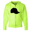 Unisex NuBlend® Full-Zip Hooded Sweatshirt Thumbnail