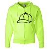 Unisex NuBlend® Full-Zip Hooded Sweatshirt Thumbnail