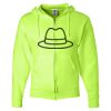 Unisex NuBlend® Full-Zip Hooded Sweatshirt Thumbnail