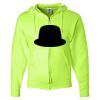 Unisex NuBlend® Full-Zip Hooded Sweatshirt Thumbnail