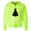 Unisex NuBlend® Full-Zip Hooded Sweatshirt Thumbnail