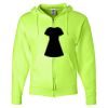 Unisex NuBlend® Full-Zip Hooded Sweatshirt Thumbnail