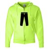 Unisex NuBlend® Full-Zip Hooded Sweatshirt Thumbnail