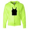 Unisex NuBlend® Full-Zip Hooded Sweatshirt Thumbnail