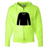 Unisex NuBlend® Full-Zip Hooded Sweatshirt Thumbnail