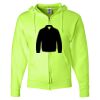 Unisex NuBlend® Full-Zip Hooded Sweatshirt Thumbnail