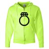 Unisex NuBlend® Full-Zip Hooded Sweatshirt Thumbnail