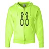 Unisex NuBlend® Full-Zip Hooded Sweatshirt Thumbnail