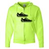 Unisex NuBlend® Full-Zip Hooded Sweatshirt Thumbnail