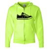 Unisex NuBlend® Full-Zip Hooded Sweatshirt Thumbnail