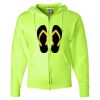 Unisex NuBlend® Full-Zip Hooded Sweatshirt Thumbnail
