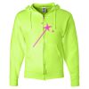 Unisex NuBlend® Full-Zip Hooded Sweatshirt Thumbnail