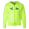 Unisex NuBlend® Full-Zip Hooded Sweatshirt Thumbnail
