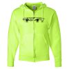 Unisex NuBlend® Full-Zip Hooded Sweatshirt Thumbnail