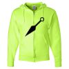 Unisex NuBlend® Full-Zip Hooded Sweatshirt Thumbnail