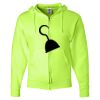 Unisex NuBlend® Full-Zip Hooded Sweatshirt Thumbnail