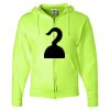 Unisex NuBlend® Full-Zip Hooded Sweatshirt Thumbnail