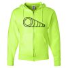 Unisex NuBlend® Full-Zip Hooded Sweatshirt Thumbnail