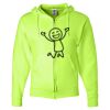 Unisex NuBlend® Full-Zip Hooded Sweatshirt Thumbnail