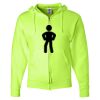 Unisex NuBlend® Full-Zip Hooded Sweatshirt Thumbnail