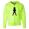 Unisex NuBlend® Full-Zip Hooded Sweatshirt Thumbnail